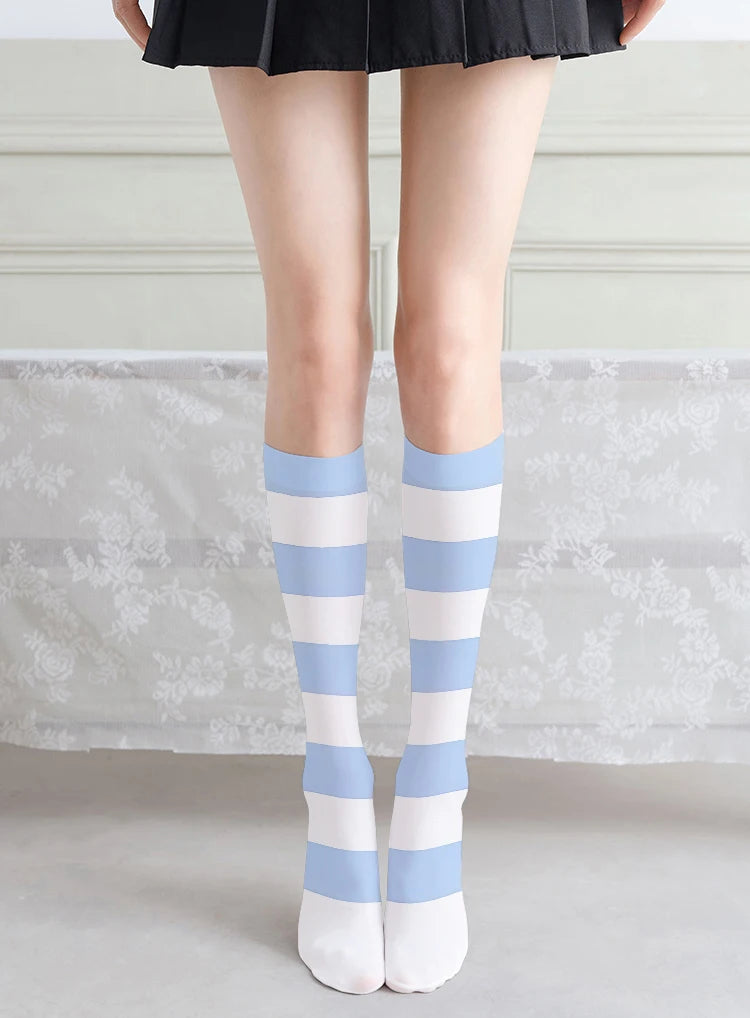 Japanese Sweet Cat BlushRoom Claw Stockings Striped
