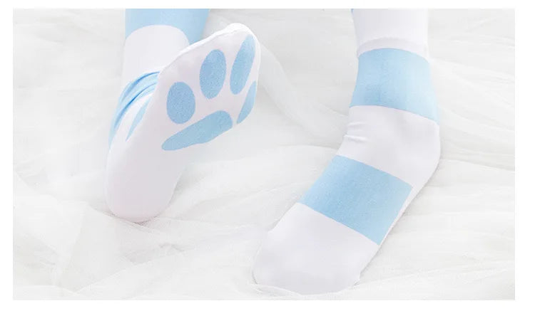 Japanese Sweet Cat BlushRoom Claw Stockings Striped