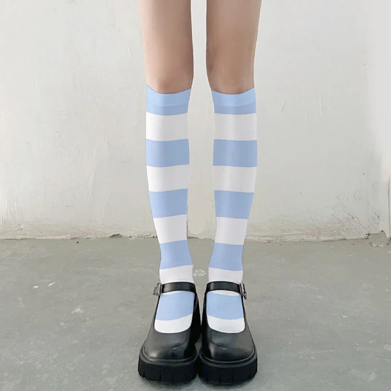 Japanese Sweet Cat BlushRoom Claw Stockings Striped