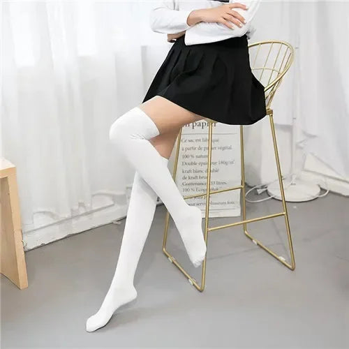 Striped Women BlushRoom Long Socks